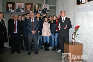 Открытие портрета Владимира Ивановича Дворникова