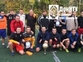 Команды-финалисты Кубка профкома студентов ДонНТУ по футболу