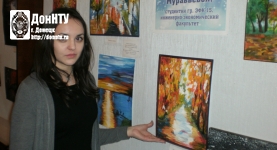 Анастасия Муравьева с любимой работой «Дорога в душу»